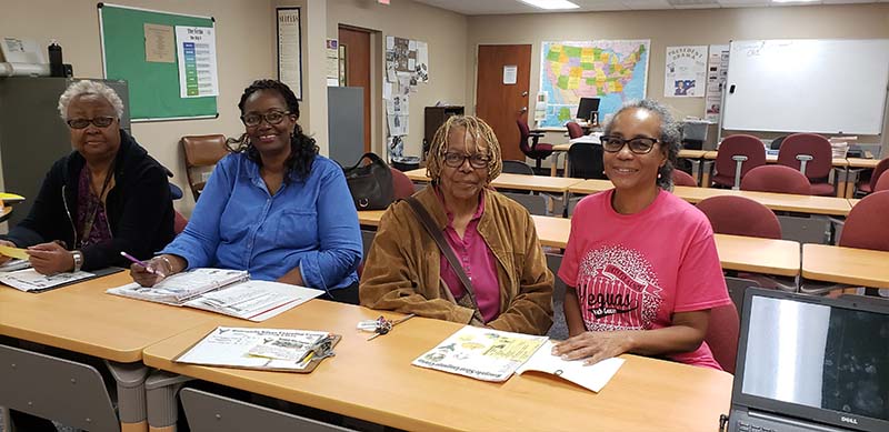 Four Ladies in Class